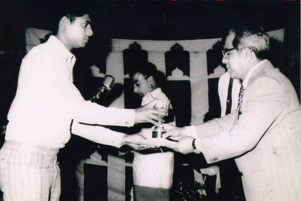 Receiving Award
